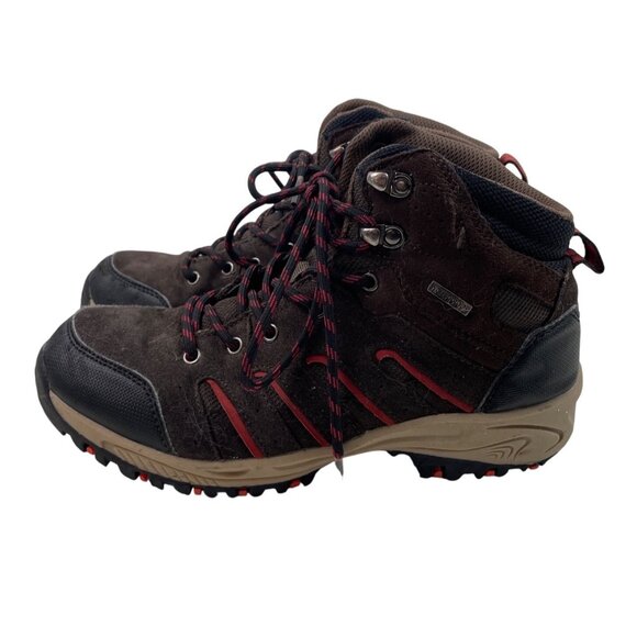 Denali Other - Denali Mens Waterproof Hiking Boots Brown/Black/Red Size 7 Outdoor Trail Shoes